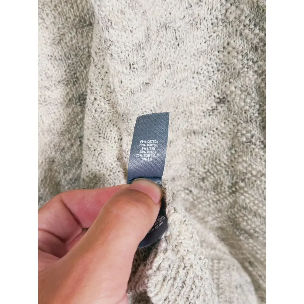 Aerie Open Front Cardigan Size Medium Oatmeal Neutral Duster Cozy Lounge Granola